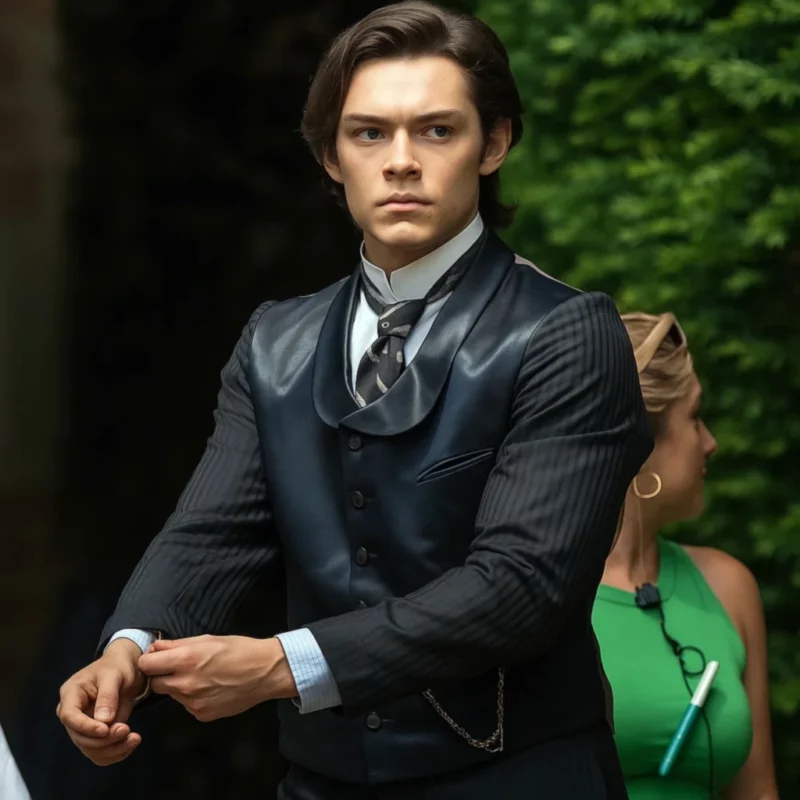 Louis Partridge House of Black Coat