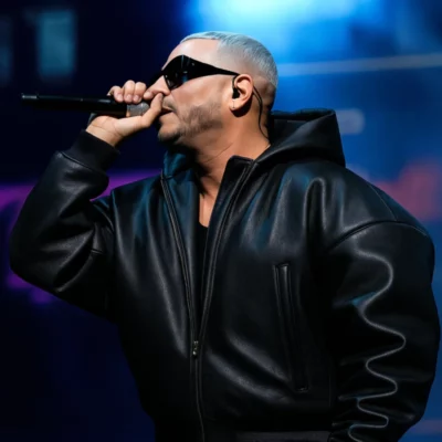 MTV VMAs DJ Snake Black Leather Jacket