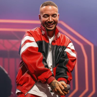 MTV VMAs J Balvin Leather Jacket