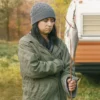 Madison Nika and Madison 2025 Star Slade Green Hooded Jacket