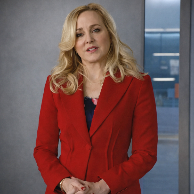 Marissa Morgan Bull Season 6 Red Blazer