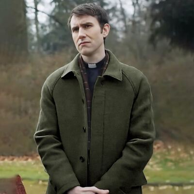 Matthew Lewis Murder Before Evensong S01 Coat