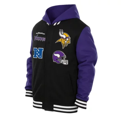 Minnesota Vikings New Era Hooded Jacket