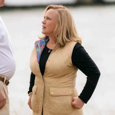 Murdaugh Death in the Family S01 Patricia Arquette Vest