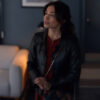 Murder in a Small Town Kristin Kreuk Leather Jacket