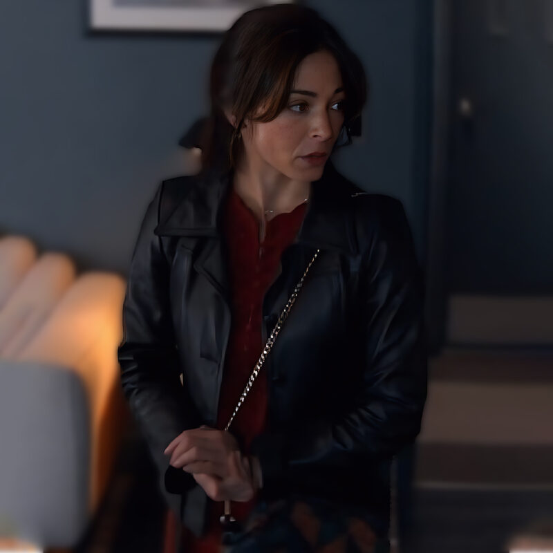 Murder in a Town Kristin Kreuk Leather Jacket