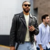 NYC Jayson Tatum Leather Jacket