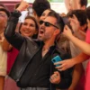 Octavio Cruz Acapulco S04 Omar Chaparro Black Leather Jacket