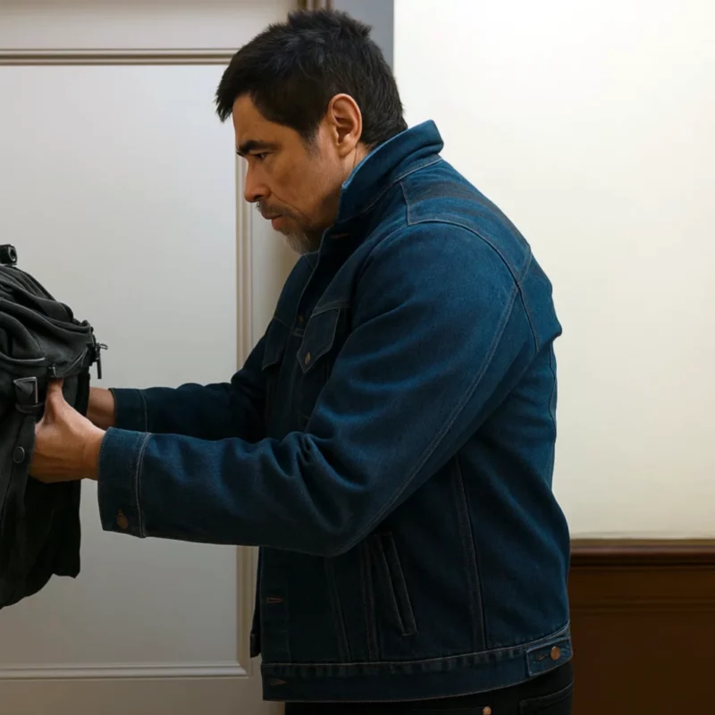 One Battle After Benicio Del Toro Denim Jacket
