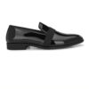 Mens Patent Leather Penny Black Loafer