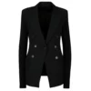 Patty Guggenheim Twisted Metal S02 Raven Blazer
