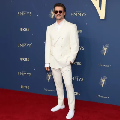 Pedro Pascal Emmy Award Suit