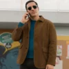 RamÃ³n RodrÃ­guez TV Series Will Trent S03 Brown Jacket
