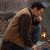RamÃ³n RodrÃ­guez TV Series Will Trent S03 Brown Vest
