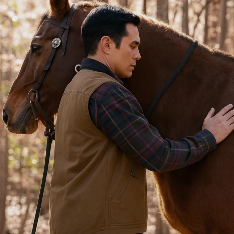RamÃ³n RodrÃ­guez TV Series Will Trent S03 Vest