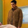 RamÃ³n RodrÃ­guez Will Trent S03 Brown Jacket