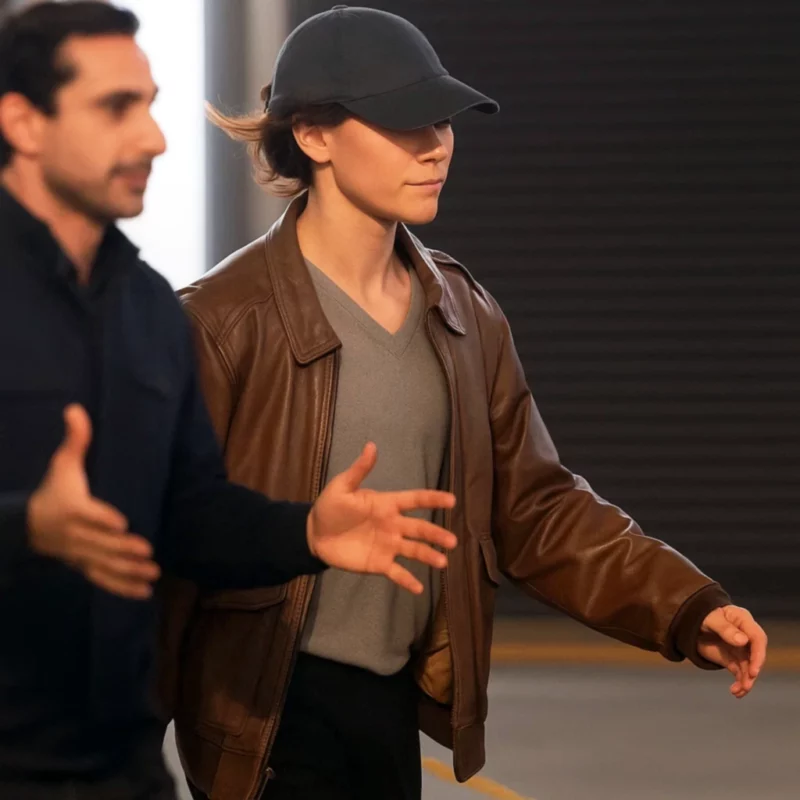 Relay 2025 Lily James Sarah Brown Jacket