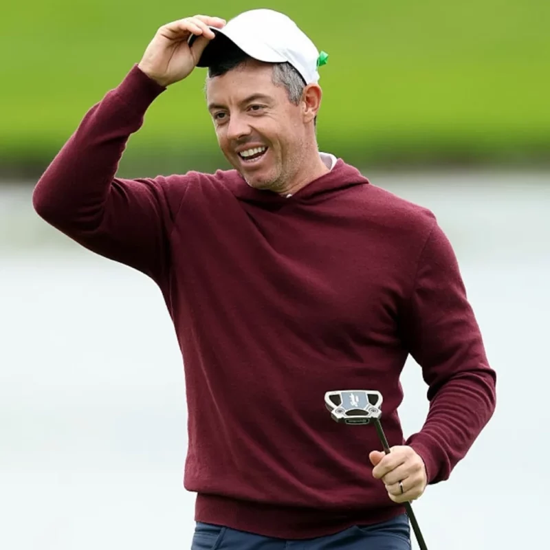 Rory McIlroy Amgen Irish Open Red Hoodie