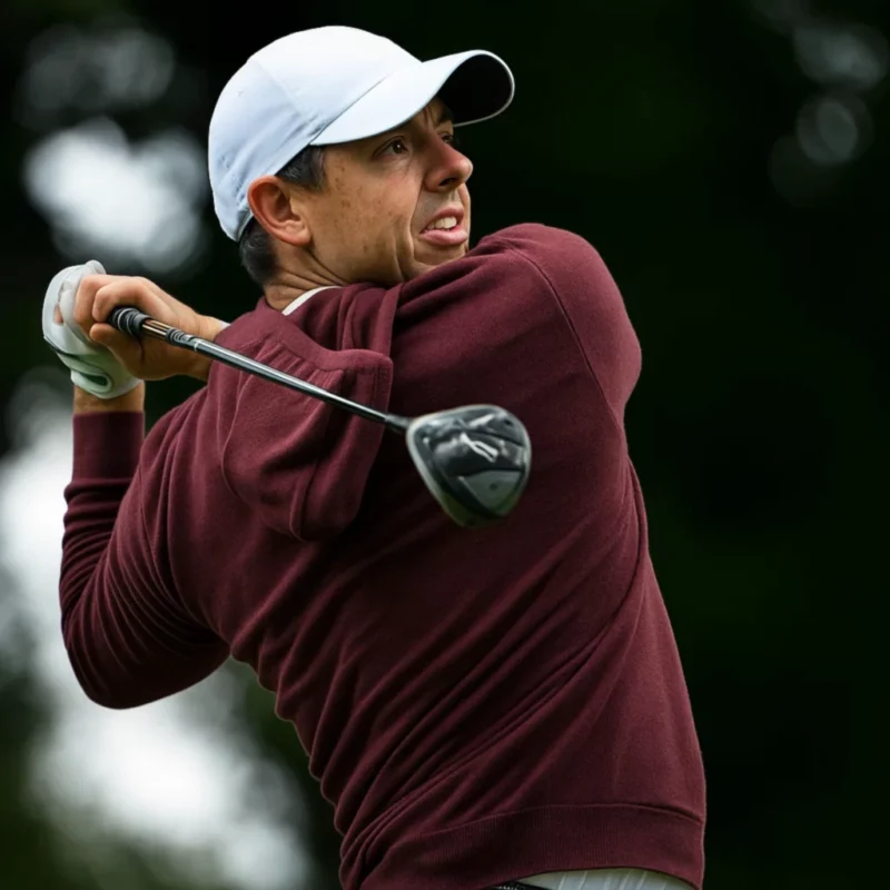 Rory McIlroy Amgen Open Red Hoodie