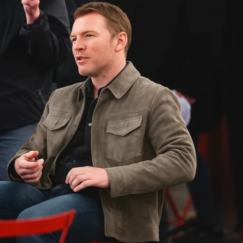 Sam Worthington Relay 2025 Dawson Leather Jacket