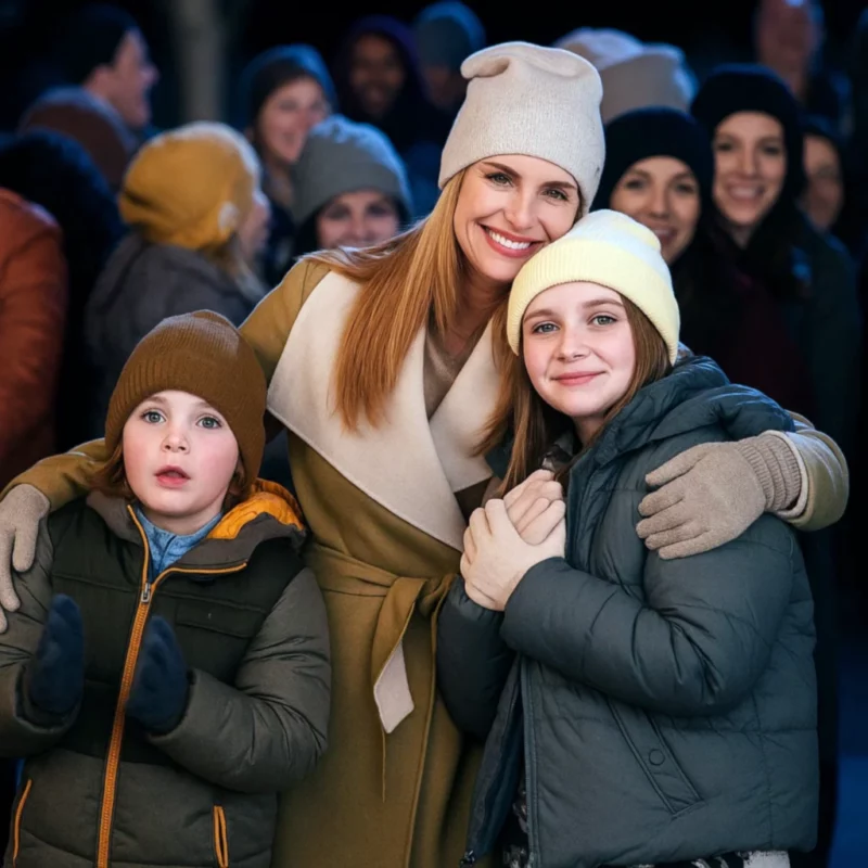 Sarah Rafferty My Life with the Walter Boys S02 Katherine Walter Coat