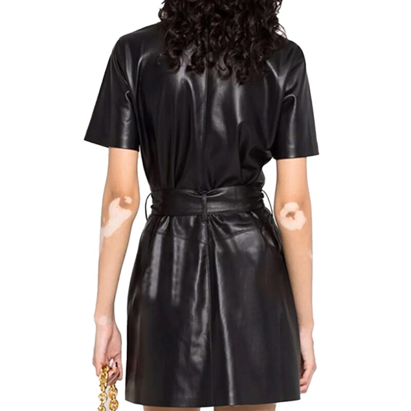 Selena Gomez Only Murders In The S05 Leather Coat