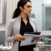Sepideh Moafi TV Series The Pitt S02 Grey Jacket