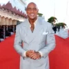Smashing Machine 2025 Premiere The Rock Suit
