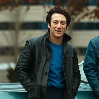 Springsteen 2025 Jeremy Allen White Leather Jacket