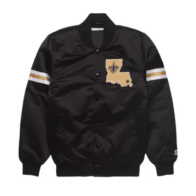 Starter Saints Heavyweight Bomber Jacket