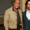 TIFF Tribute Awards Dwayne Johnson Suede Jacket