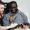 Terence Crawford After Fight Grey Jacket