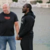 Terence Crawford face Off Fountains of Bellagio Black Hoodie