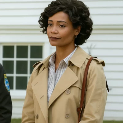 Thandiwe Newton Wednesday S02 Trench Coat