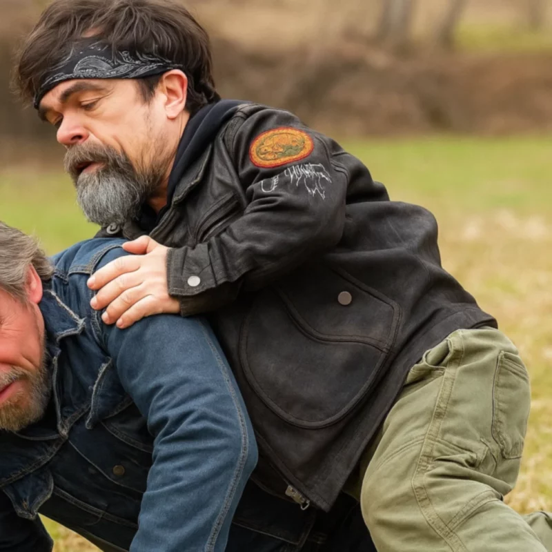 The Lowdown S01 Alain Peter Dinklage Black Leather Jacket