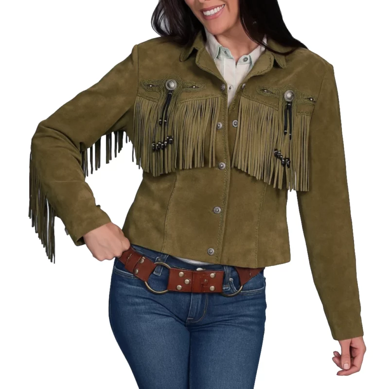 The Wrong Christin Park Fringe Jacket