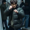 Twelve S01 Seo In-Guk Puffer Leather Jacket