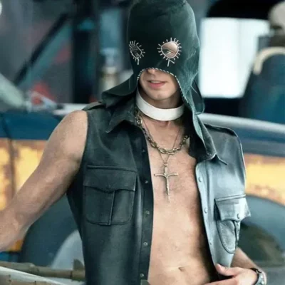 Twisted Metal S02 Tyler Johnston Leather Vest