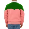Tyler The Creator Green & Pink Golf Jacket