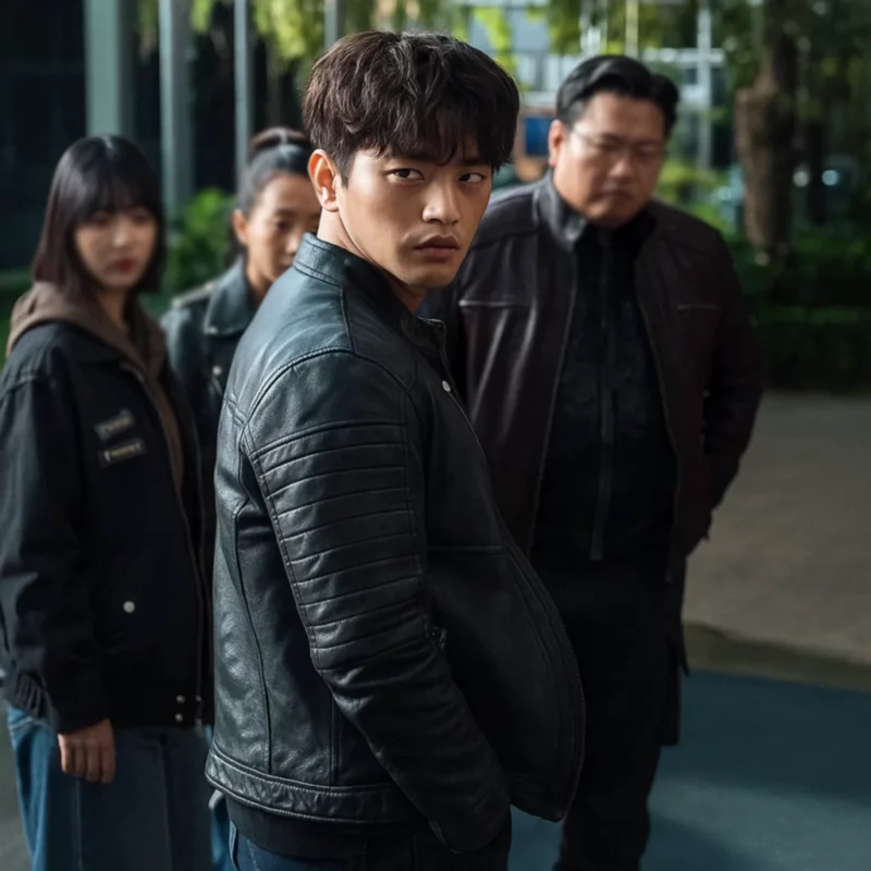 Won Seung Twelve S01 Seo In-Guk Black Jacket