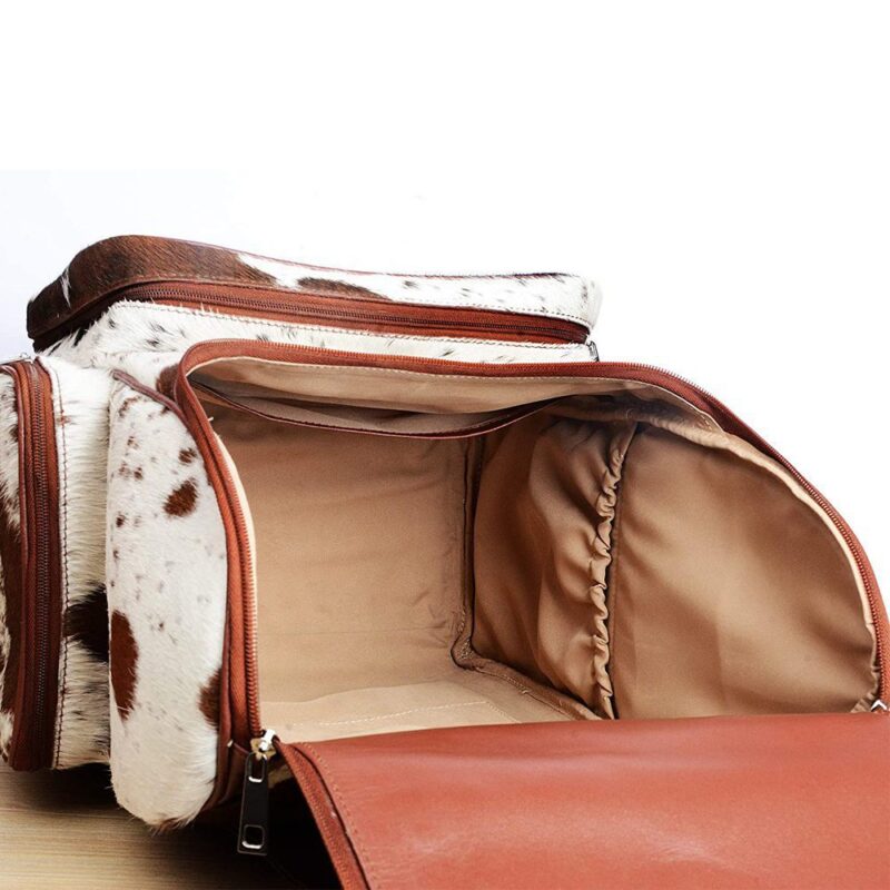 Leather Cowhide Backpack