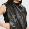 Leather Biker Vest