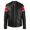 Black Racer Motorcycle Speedster Jacket Mens