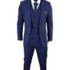 Mens Blue 3 Piece Suit