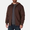 Dark Brown Zip Up Jacket