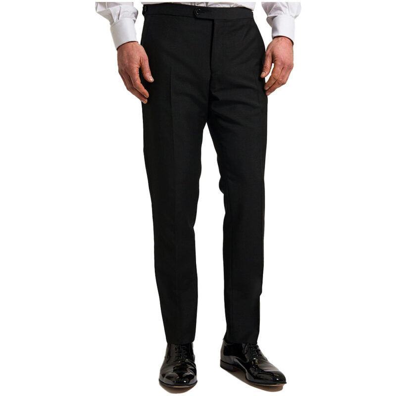 Mens Black Suit Pant