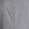 Grey Double Breasted Wool Trench Coat