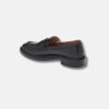Black Penny Loafers Womens