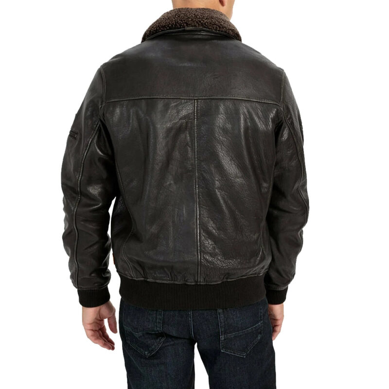 Menâ€™s Brown Fur B3 RAF Sheepskin Shearling Jacket