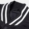 Menâ€™s Black Bomber Varsity Jacket